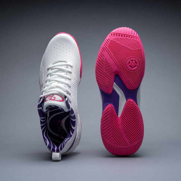 Court-X Control Shoes White/Pink