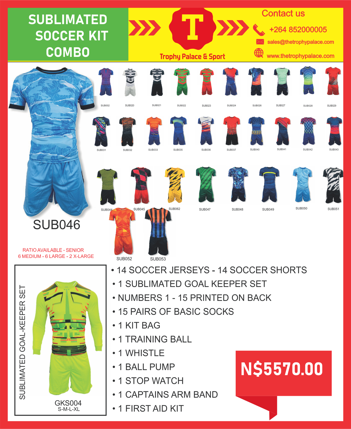 Sublimation Premium Combo