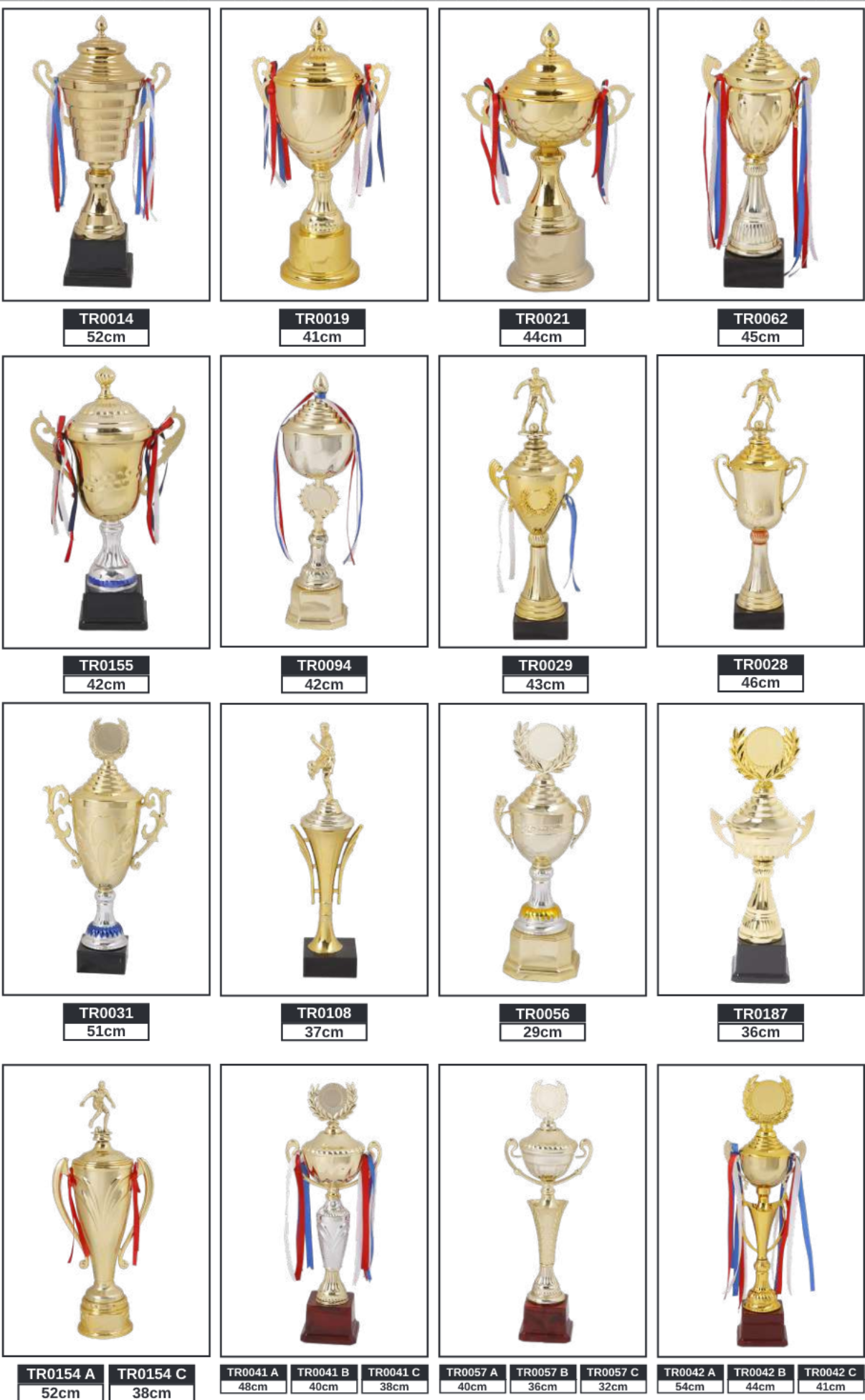 Metal Gold Trophy