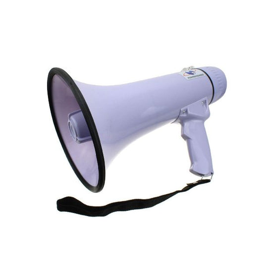 LOUD HAILER LARGE WITH RECHARGABLE BATTERY 25W