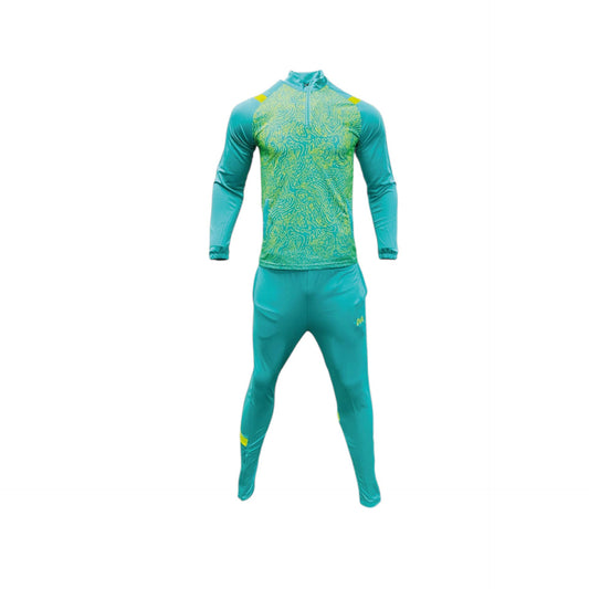 SUBLIMATED TEAL NEON YELLOW