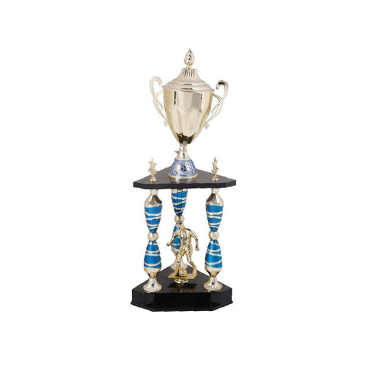 3 PILLAR BLUE FOOTBALL