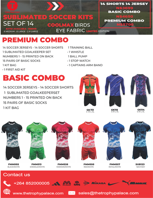 Limited Edition SUB Mitzuma  Soccer Kit