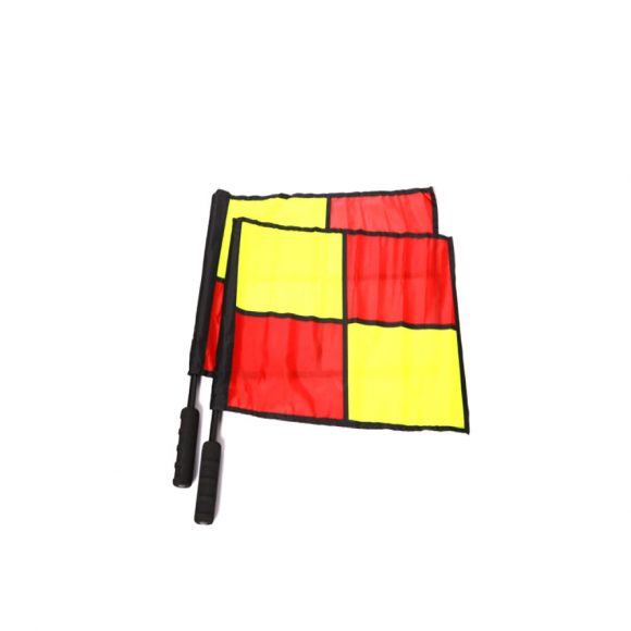LINESMAN FLAG CHECK COLOUR SET OF 2