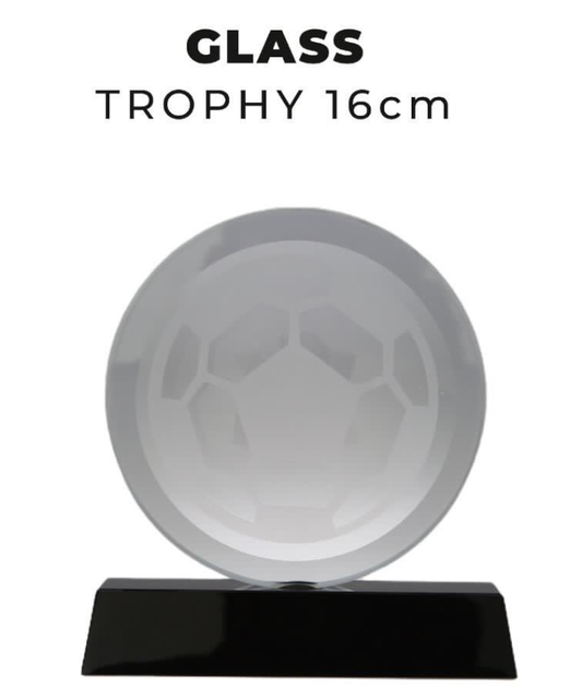 TR0265 Glass Trophy 16cm