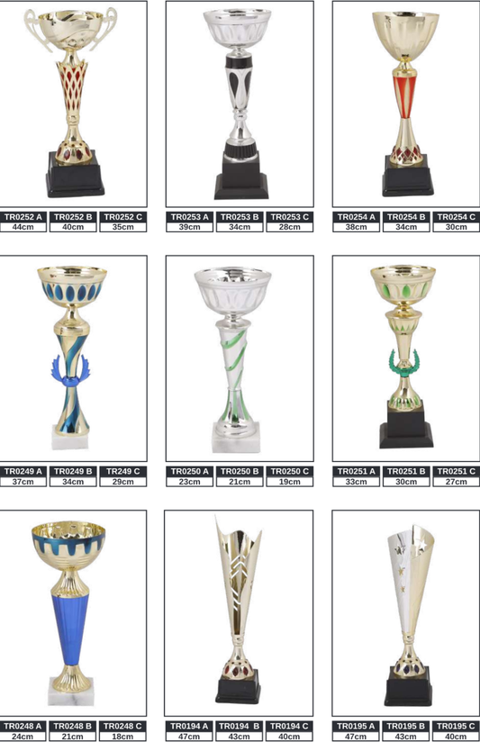 Red/Green/Blue Gold Cup