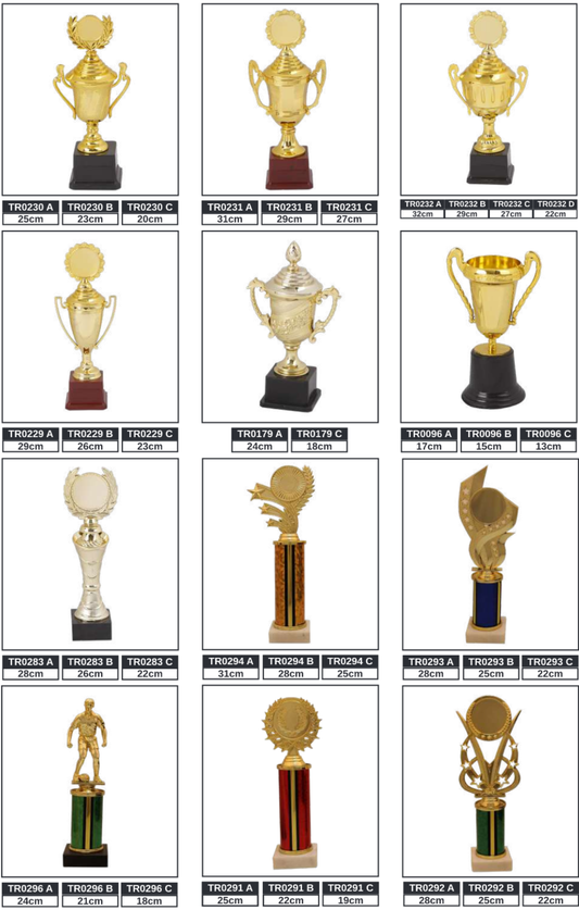 Plastic Gold Cup